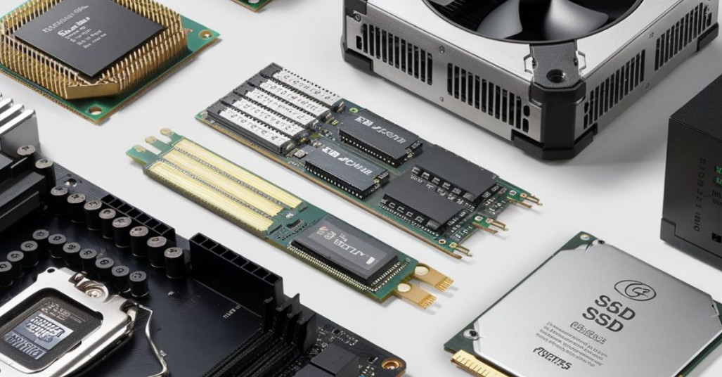 what are the hardware parts of the computer